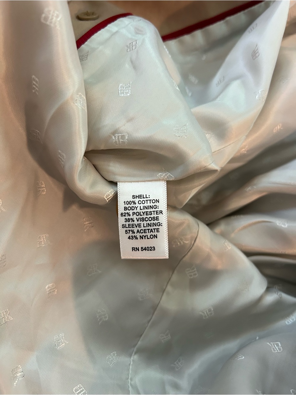 Banana Republic Classic Double-Breasted Trench Coat in Khaki XXS - Picture 4 of 7